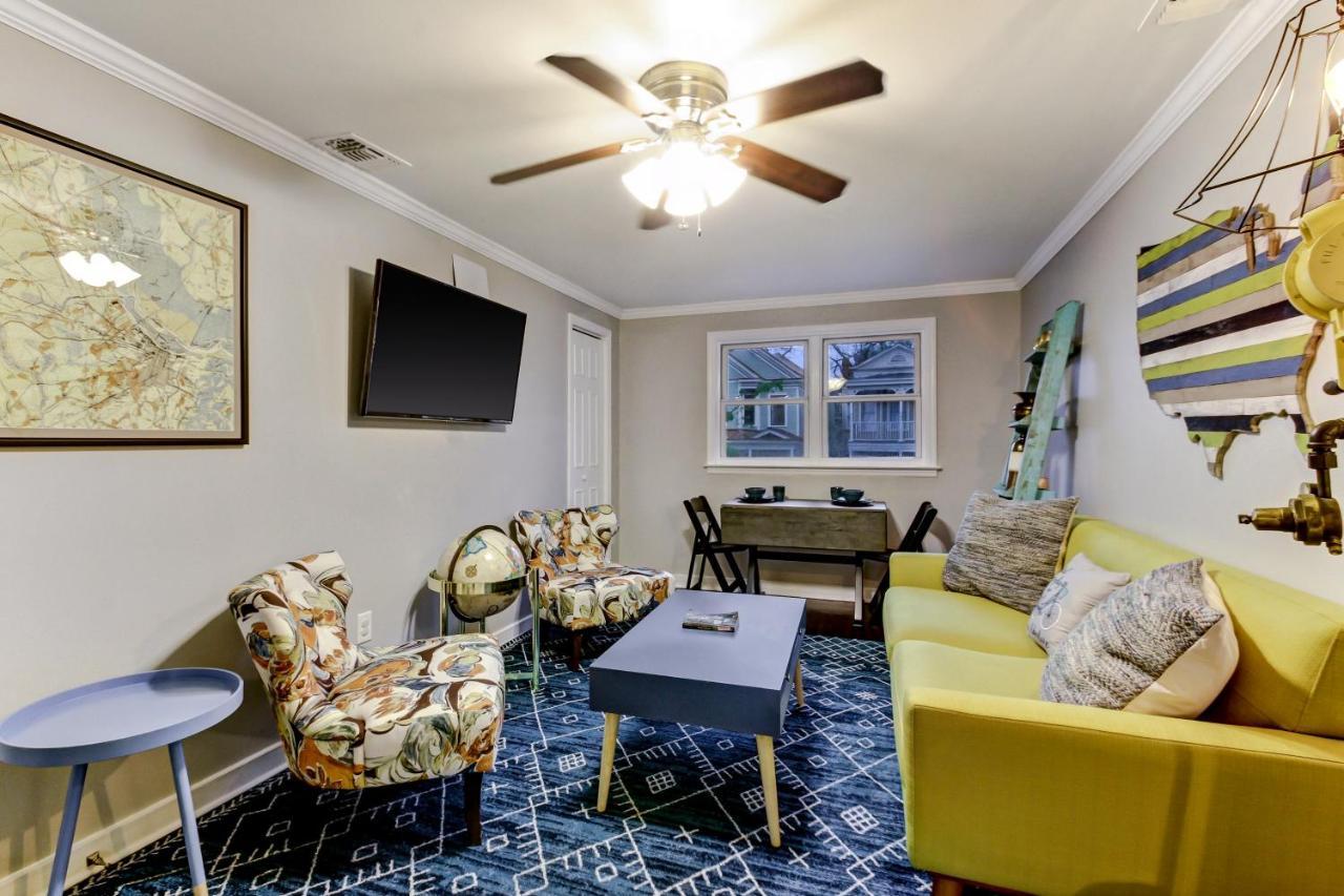 Vibrant, Colorful Building With Backyard Firepit And Games Apartment *