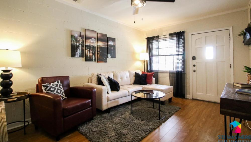 Apartment 2Br Affordable Walkable Duplex Near Forsyth Park Free Parking *