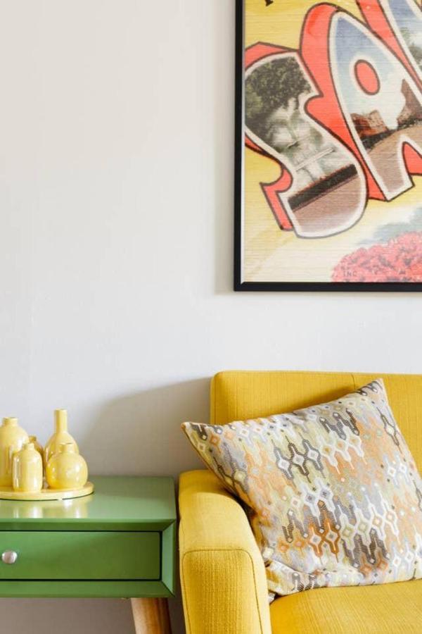 Vibrant, Colorful Building With Backyard Firepit And Games * Savannah